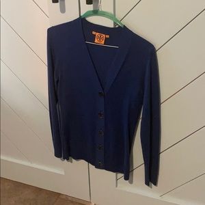 Tory Burch button Up sweater - Medium